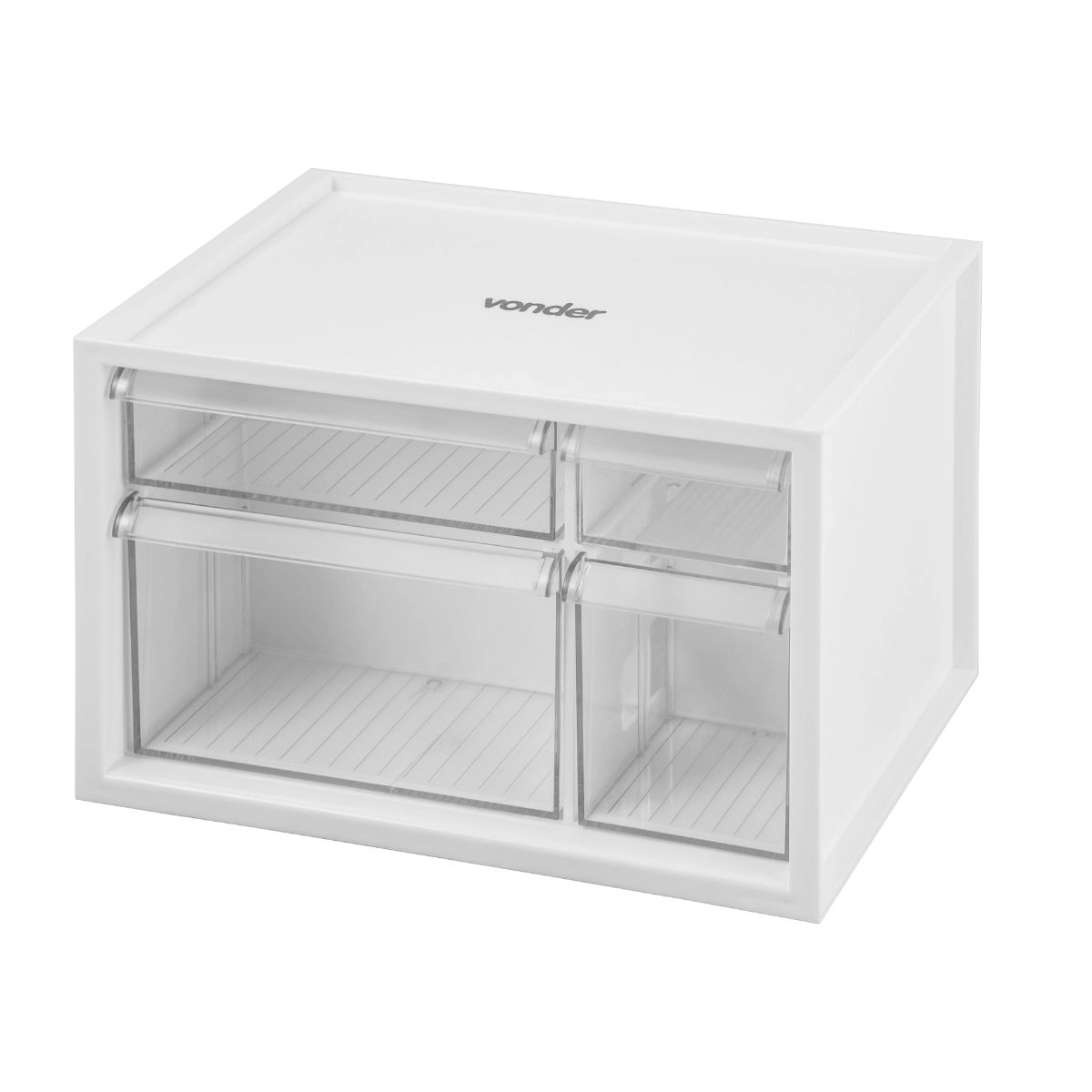 Organizador plástico com 4 gavetas OPV0234 VONDER