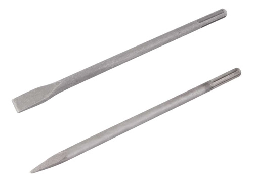 Kit Vonder - 01Talhadeira com encaixe tipo SDS MAX 25mm x 400mm + 01 Ponteiro com encaixe tipo SDS MAX 280mm VONDER