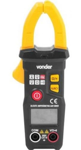 Alicate amperímetro digital inteligente AAV6002I VONDER