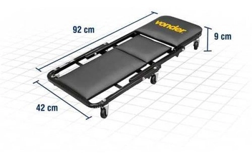 Esteira para mecânico roda giratória 2 em 1 VONDER