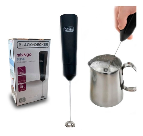 Mixer Misturador Multiuso Portátil Sem Fio M150 Black Decker Mixer Misturador Multiuso Portátil Sem Fio M150 Black Decker