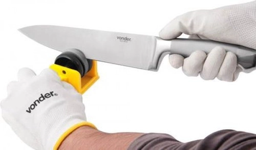 Afiador de facas com base VONDER Afiador de facas com base VONDER