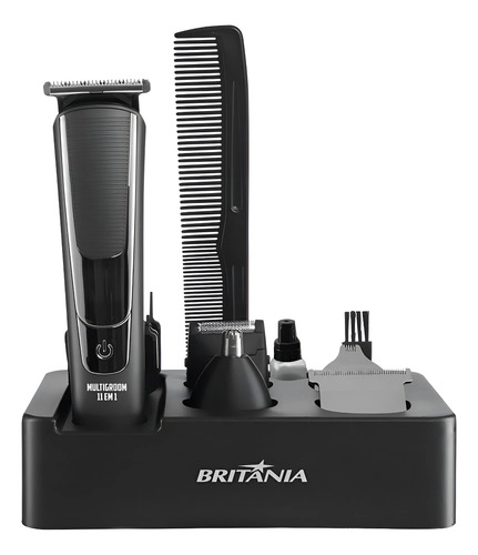 Aparador de Pelos BAP20 Multigroom 11 em 1 Bivolt Britânia
