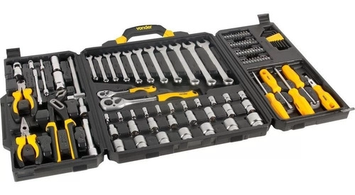 Jogo de ferramentas com 110 peças embalagem fechada VONDER