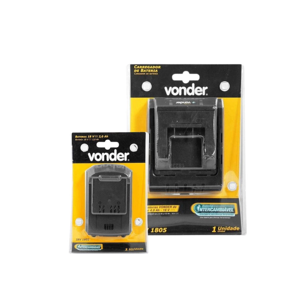 Soprador/aspirador ISAV1823 + Bateria 2ah e Carregador VONDER Soprador/aspirador ISAV1823 + Bateria 2ah e Carregador VONDER