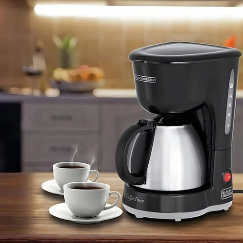 Cafeteira Elétrica c/ Jarra em Inox 600W Black Decker 127V
