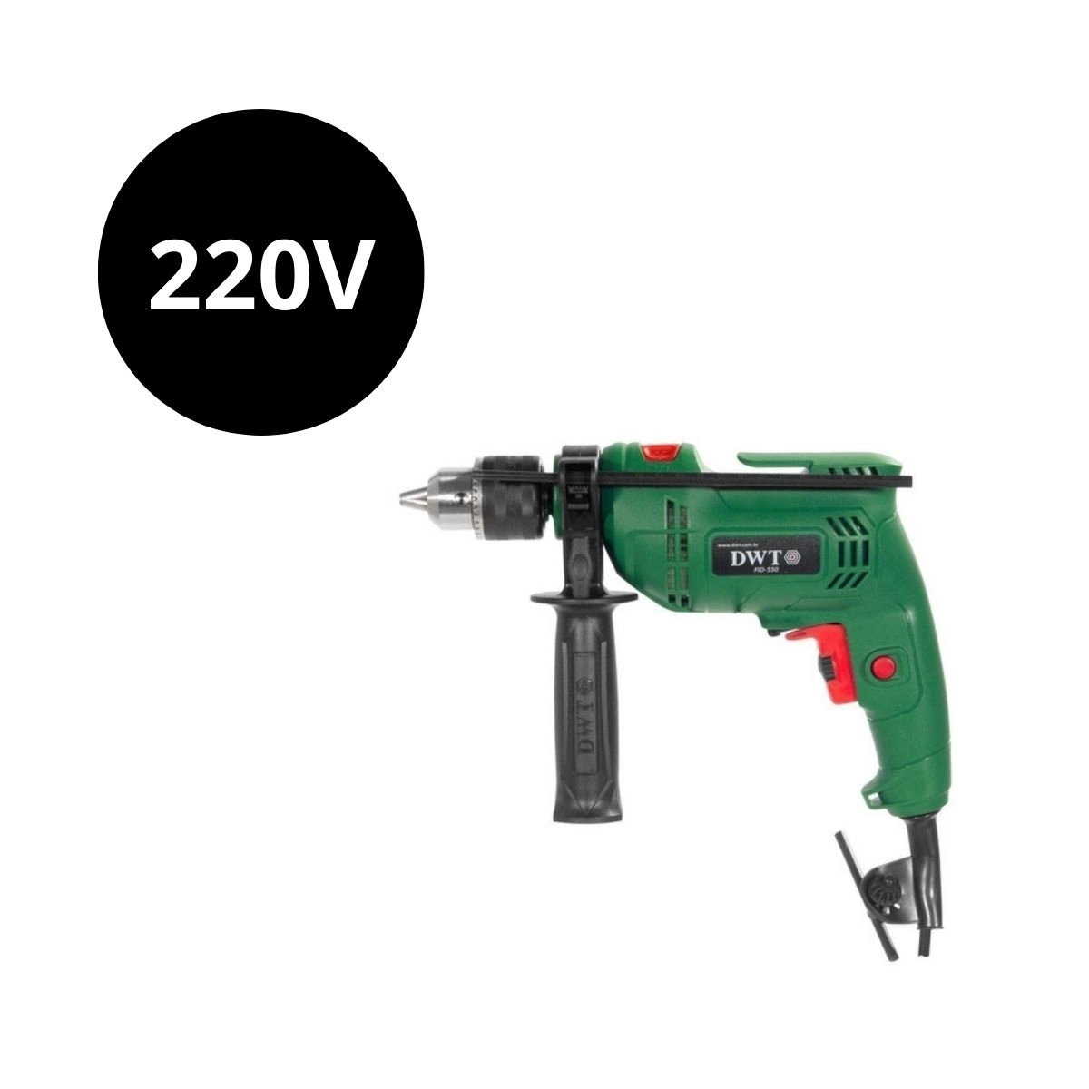 Furadeira com impacto 1/2" 550W FID550N DWT Furadeira com impacto 1/2" 550W FID550N DWT