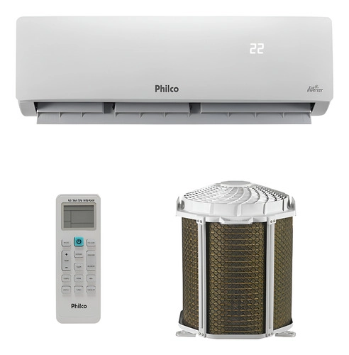 Ar Condicionado Split 24000 BTUs Inverter PAC24FC Frio Philco 220V Ar Condicionado Split 24000 BTUs Inverter PAC24FC Frio Philco 220V