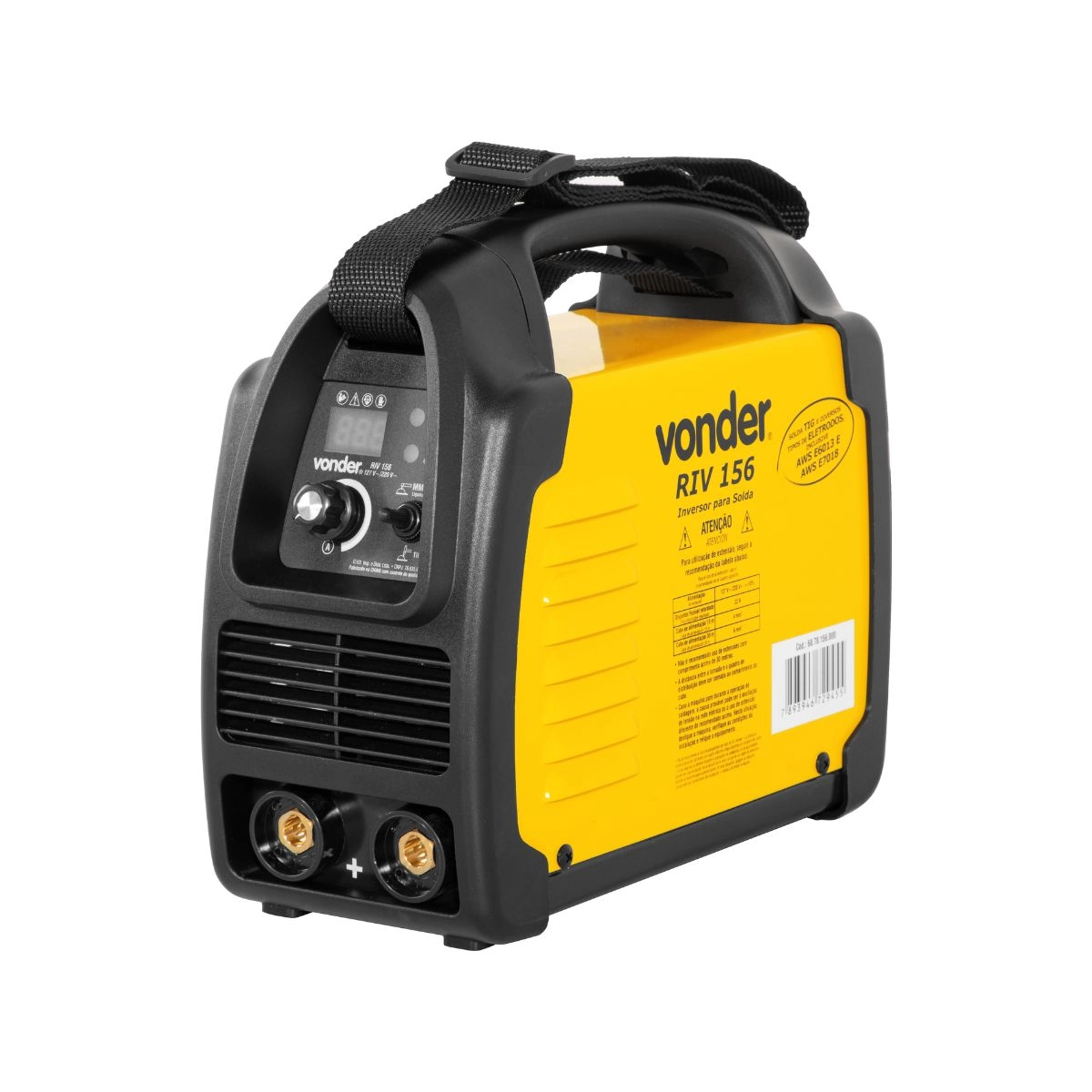 Maquina Inversora Solda RIV156 Bivolt + 2 Esquadros VONDER