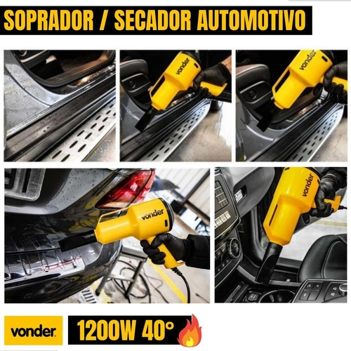 Soprador automotivo SAV1200 VONDER Soprador automotivo SAV1200 VONDER