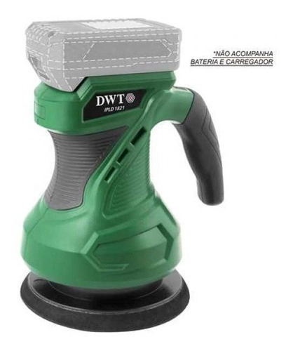 Politriz roto orbital bateria intercambiável de 18 V sem bateria e sem carregador IPLD1821 DWT