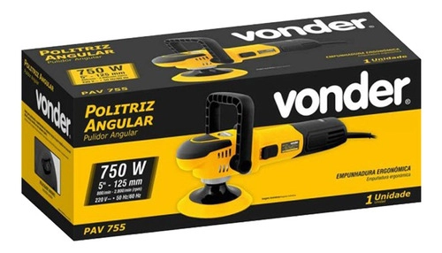 Politriz angular 5" PAV755 220V VONDER
