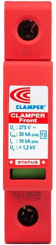 Kit 6 Dispositivo de Proteção Contra Surtos Elétricos (DPS) Clamper 20KA 275V Kit 6 Dispositivo de Proteção Contra Surtos Elétricos (DPS) Clamper 20KA 275V