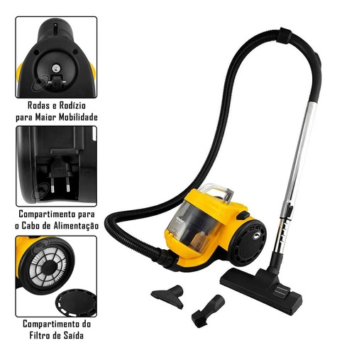 Aspirador de pó 1200W APV1200 VONDER