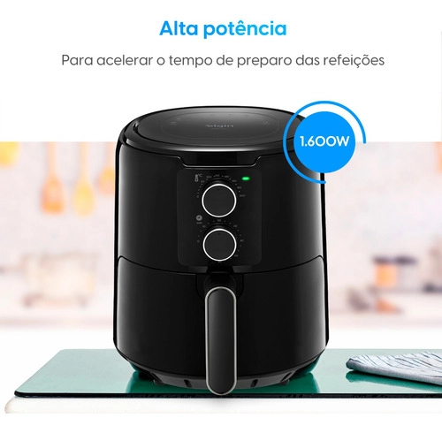 Fritadeira Elétrica Sem Óleo Cube Fry 4L AFG40 Elgin Fritadeira Elétrica Sem Óleo Cube Fry 4L AFG40 Elgin