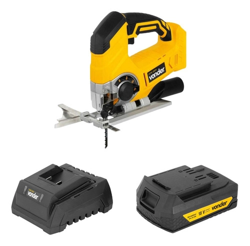 Kit Vonder - 01Serra Tico Tico 18V ITTV1824 + 01 Bateria 2Ah IBV1802 + 01 Carregador ICBV1805