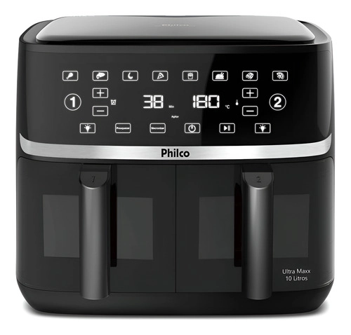 Fritadeira Air Fryer Cesto Duplo 10L PAF10A Philco