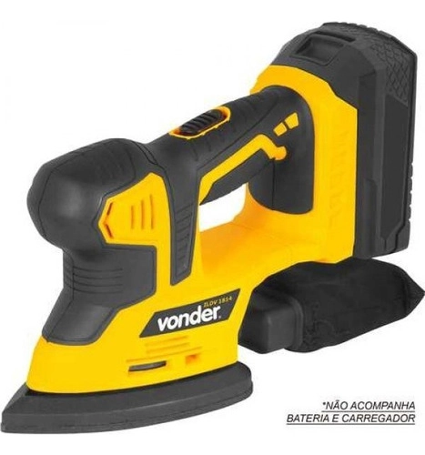 Lixadeira delta bateria intercambiável de 18V sem bateria e sem carregador ILDV1814 VONDER