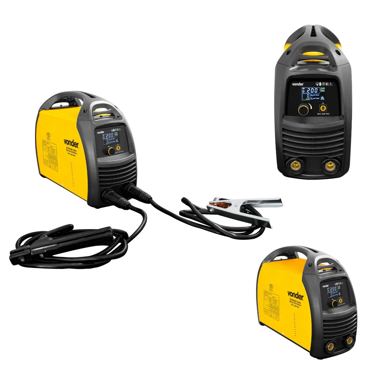 Máquina inversora solda RIV240 monofásico VONDER