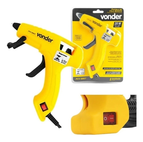 Pistola de cola quente 20W PCV0007 VONDER 