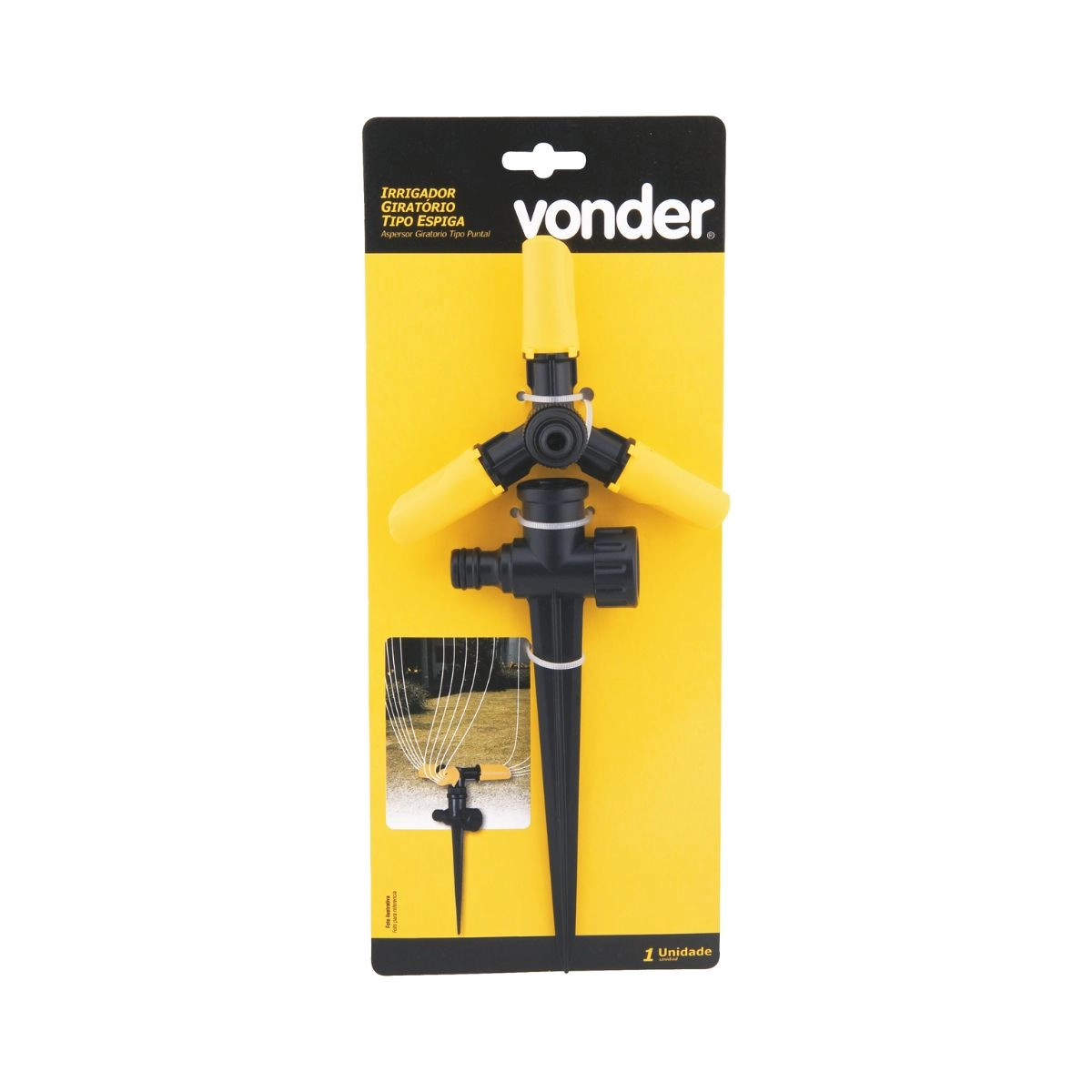 Irrigador plástico tipo espiga VONDER