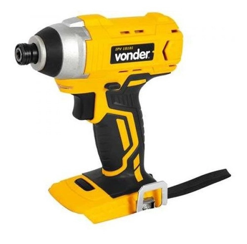 Parafusadeira com impacto bateria 18V não acompanha bateria e carregador mandril de 1/4" IPV1818I VONDER