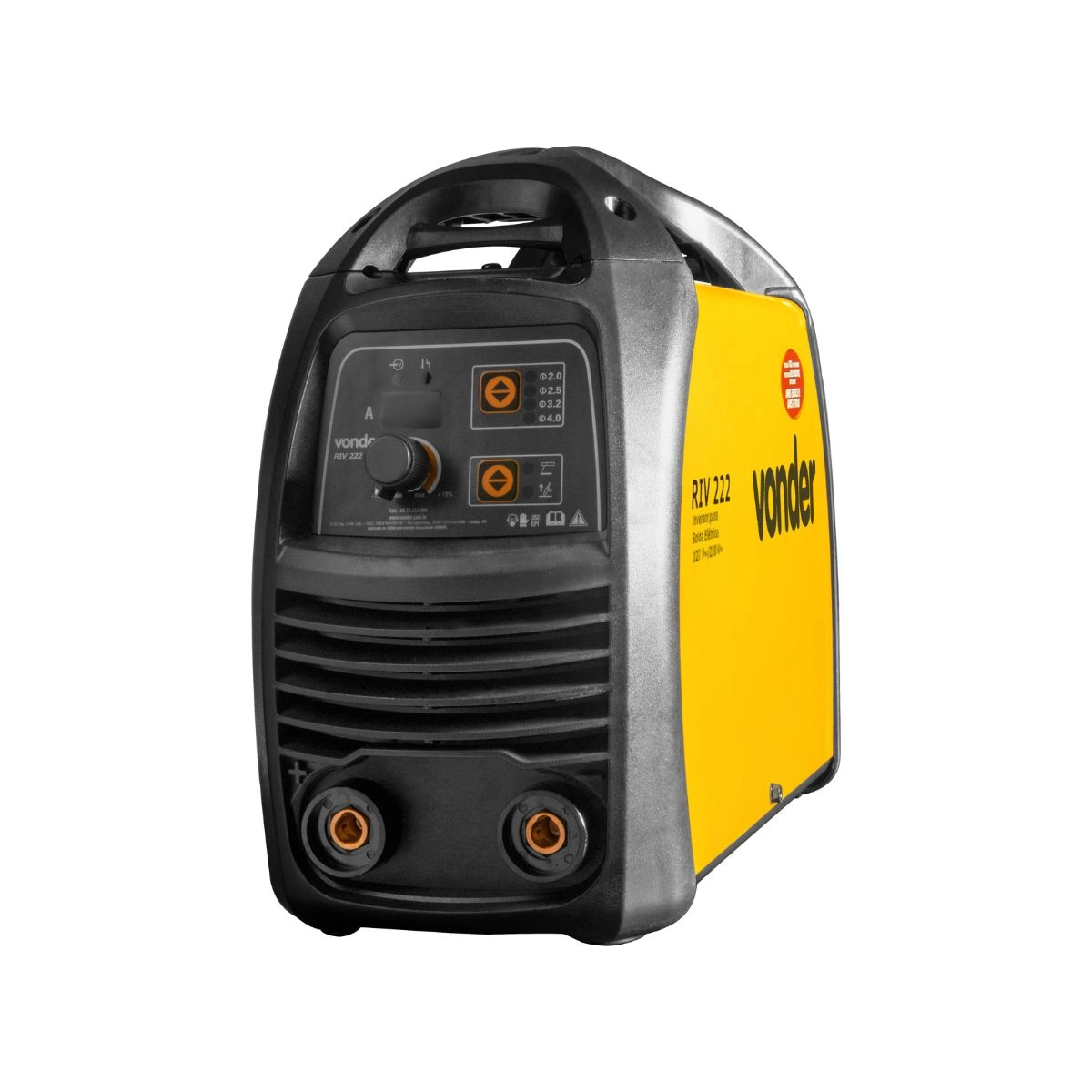 Maquina Inversora Solda RIV222 Bivolt + 2 Esquadros VONDER