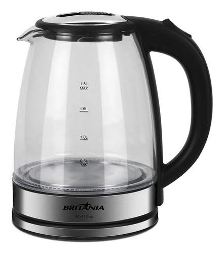 Chaleira Elétrica Britânia 1,8L BCH11 Glass