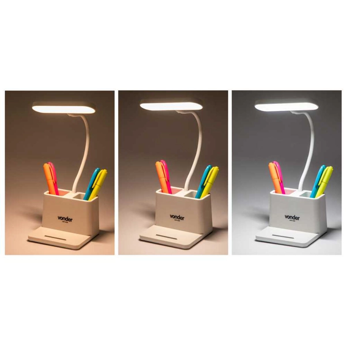 Luminária Recarregável LED LRV829 VONDER Luminária Recarregável LED LRV829 VONDER