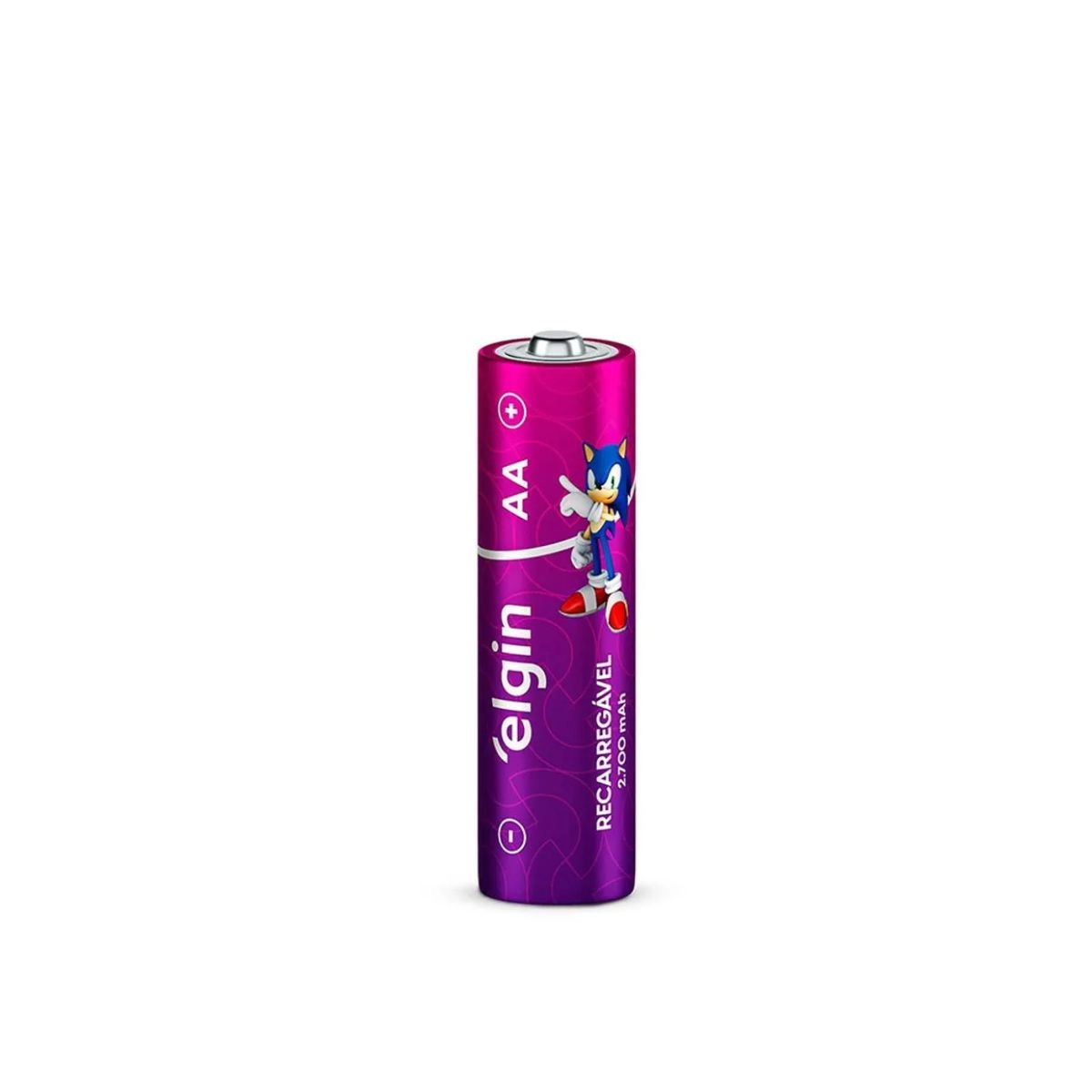 Pilhas Recarregável AA 2700mAh Blisters 4pçs Elgin