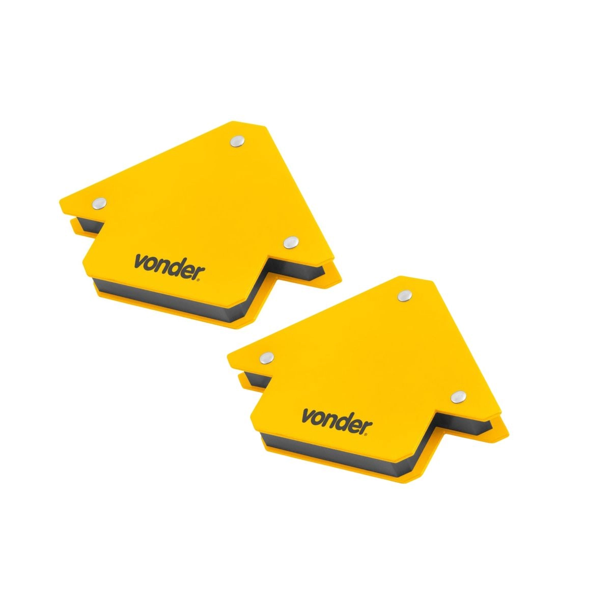 Kit 2 Esquadro magnético 10kgf para soldador VONDER Kit 2 Esquadro magnético 10kgf para soldador VONDER
