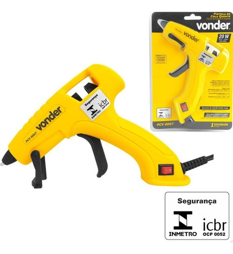 Pistola de cola quente 20W PCV0007 VONDER 