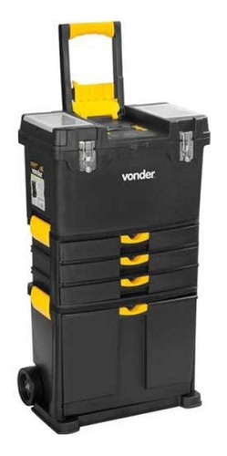 Caixa para ferramentas plástica com rodas CRV0500 VONDER Caixa para ferramentas plástica com rodas CRV0500 VONDER