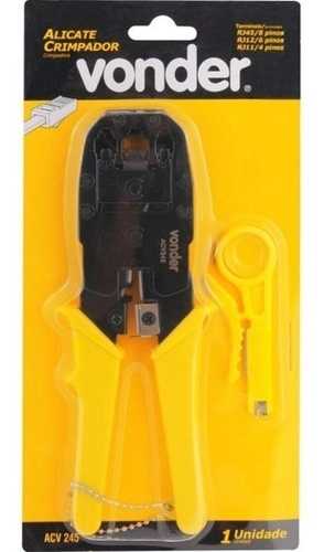 Alicate Crimpador ACV245 Vonder