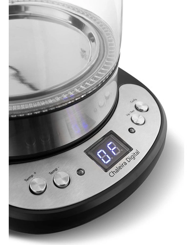 Chaleira Elétrica Digital Glass PCHD 1,7L 220v Philco