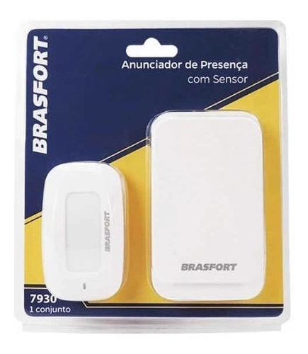 Anunciador De Presença Com Sensor Brasfort Anunciador De Presença Com Sensor Brasfort