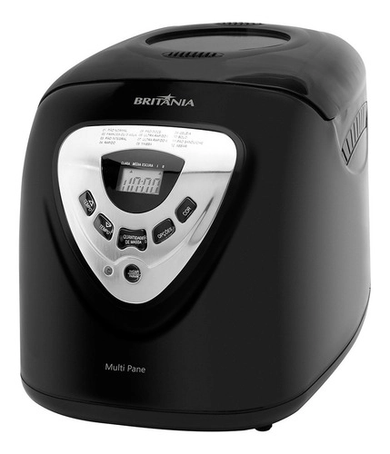 Panificadora Britânia Multipane Preto Panificadora Britânia Multipane Preto