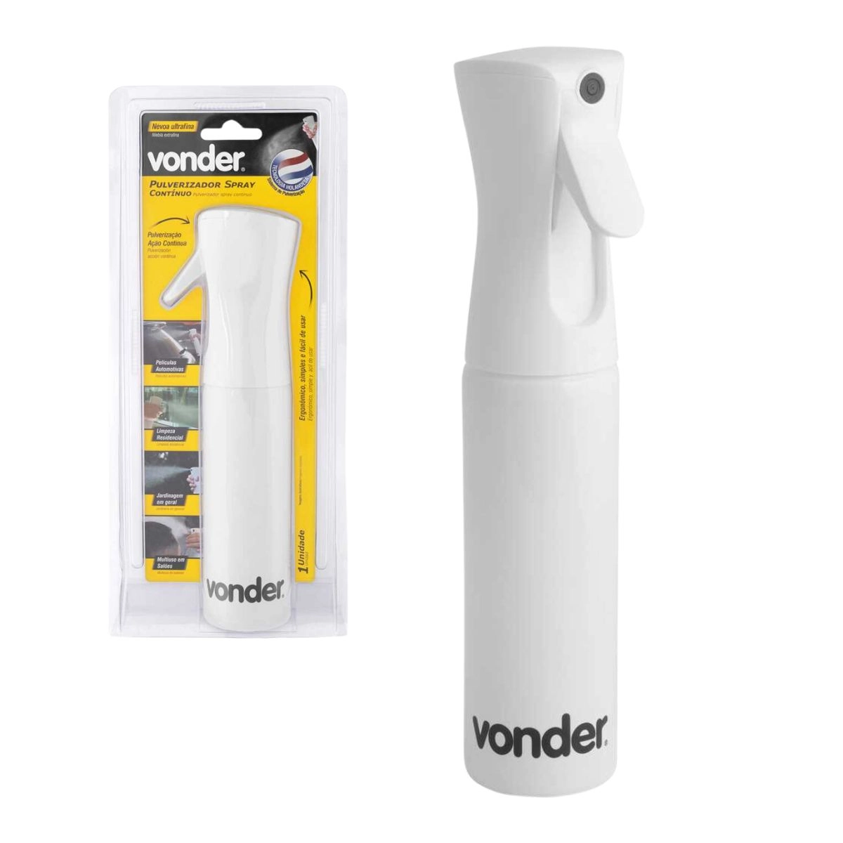 Pulverizador 300ml spray contínuo VONDER