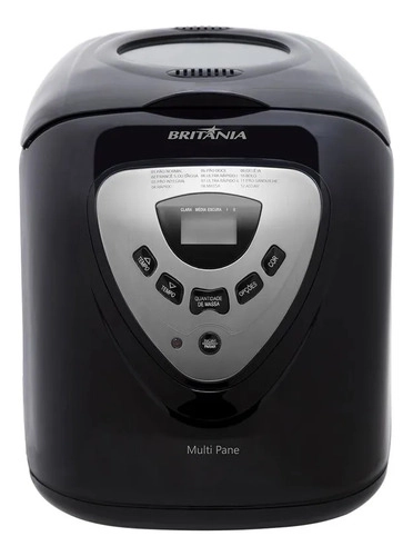 Panificadora Britânia Multipane Preto Panificadora Britânia Multipane Preto