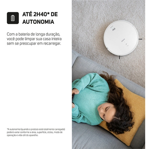 Robô Aspirador Com Mapeamento Robot W1000 Alexa Google Wap Bivolt