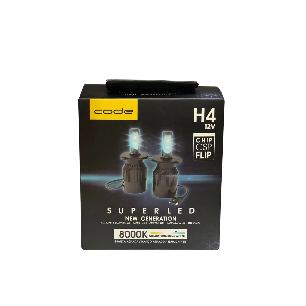 Lâmpadas Automotivas 2un LED 12V 8000K Code by Tech one