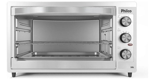 Forno Elétrico Branco 50l Dupla Resistência Pfe52b Philco Forno Elétrico Branco 50l Dupla Resistência Pfe52b Philco