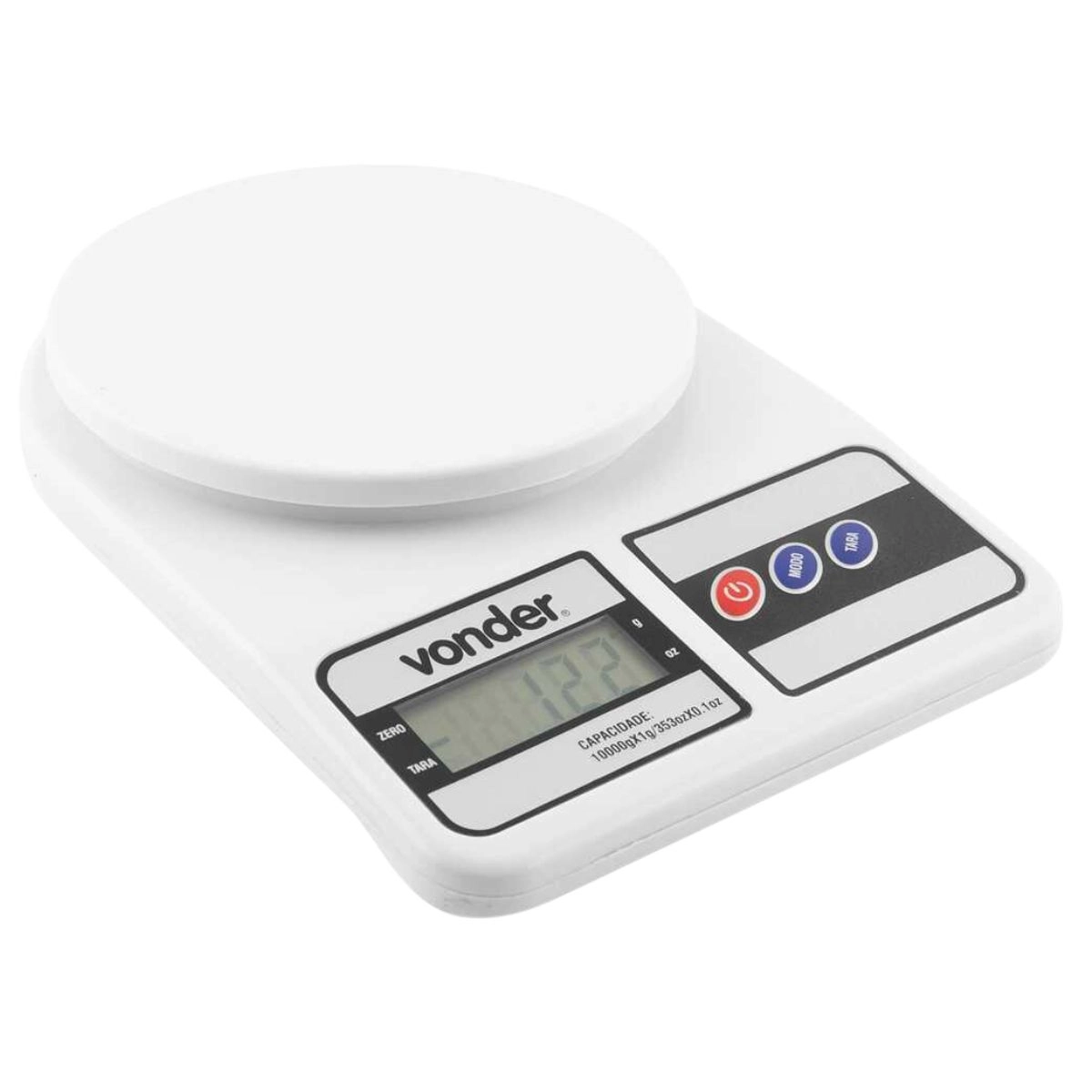 Balança digital de precisão 10kg VONDER Balança digital de precisão 10kg VONDER