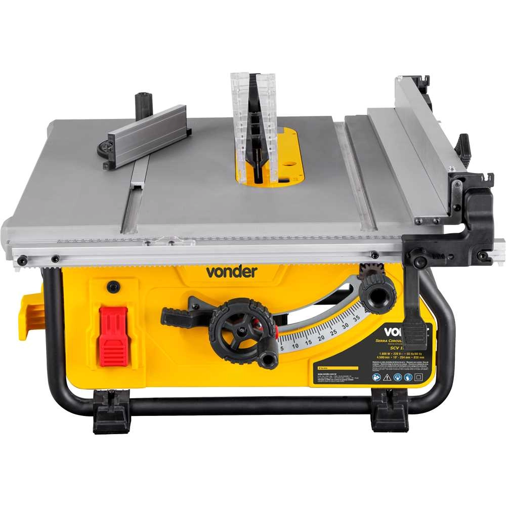 Serra Circular com Mesa 10" 1.800 W SCV 1810 Vonder - 220V