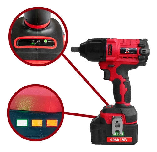 Chave de Impacto SGT7500A c/ 2 Bateria 20V Bruchless SIGMA Chave de Impacto SGT7500A c/ 2 Bateria 20V Bruchless SIGMA