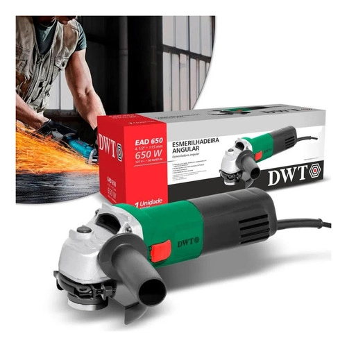 Esmerilhadeira angular 4 1/2 EAD650 650W DWT