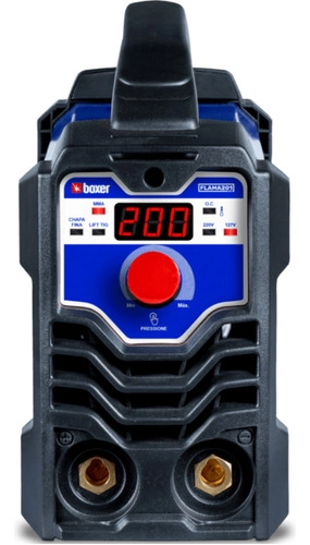 Maquina Inversor Solda Boxer FLAMA201  Sem Máscara e Picareta - Bivolt