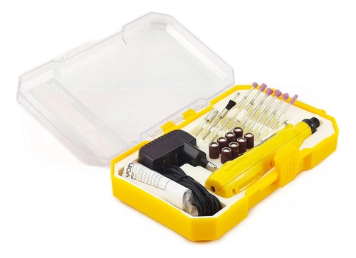 Microrretífica a bateria 3,6 V, bivolt com 24 acessórios MBV036 Vonder Microrretífica a bateria 3,6 V, bivolt com 24 acessórios MBV036 Vonder