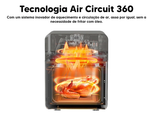 Fritadeira Air fryer Forno 10 Litros ELGIN Fritadeira Air fryer Forno 10 Litros ELGIN