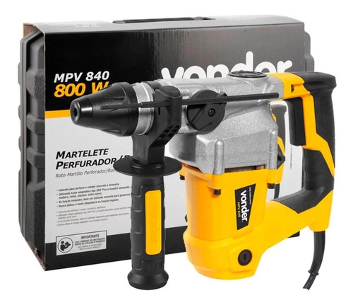 Martelete Rompedor Perfurador 800w MPV840 Vonder Martelete Rompedor Perfurador 800w MPV840 Vonder